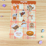 Cozy Fall Sticker Sheet
