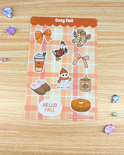Cozy Fall Sticker Sheet