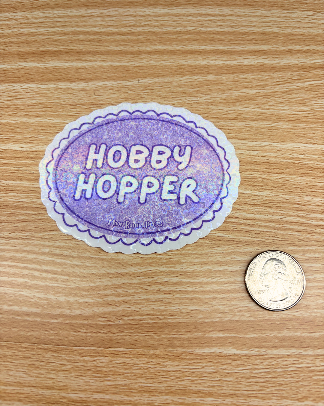 Hobby Hopper Sticker