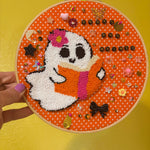 Books and Whimsy Ghost Art Hanging
