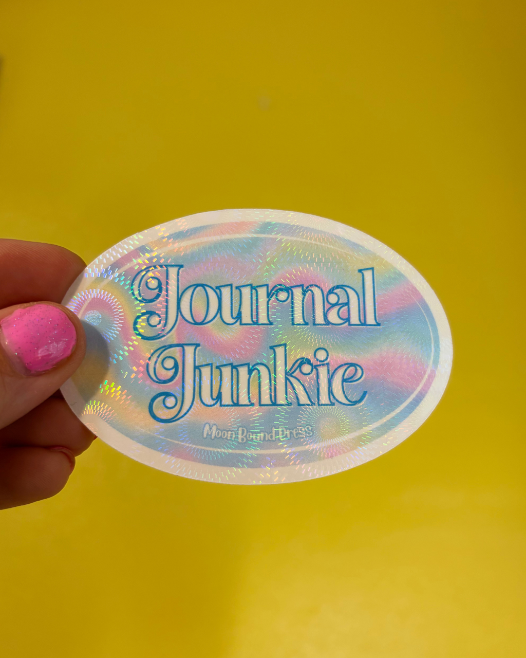 Journal Junkie Sticker