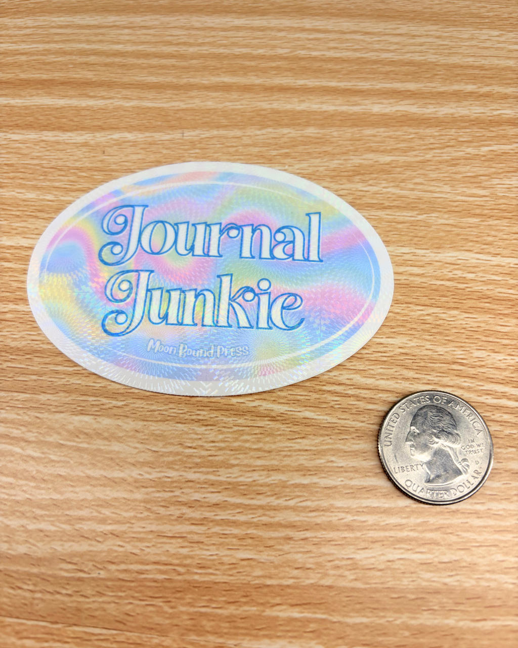 Journal Junkie Sticker