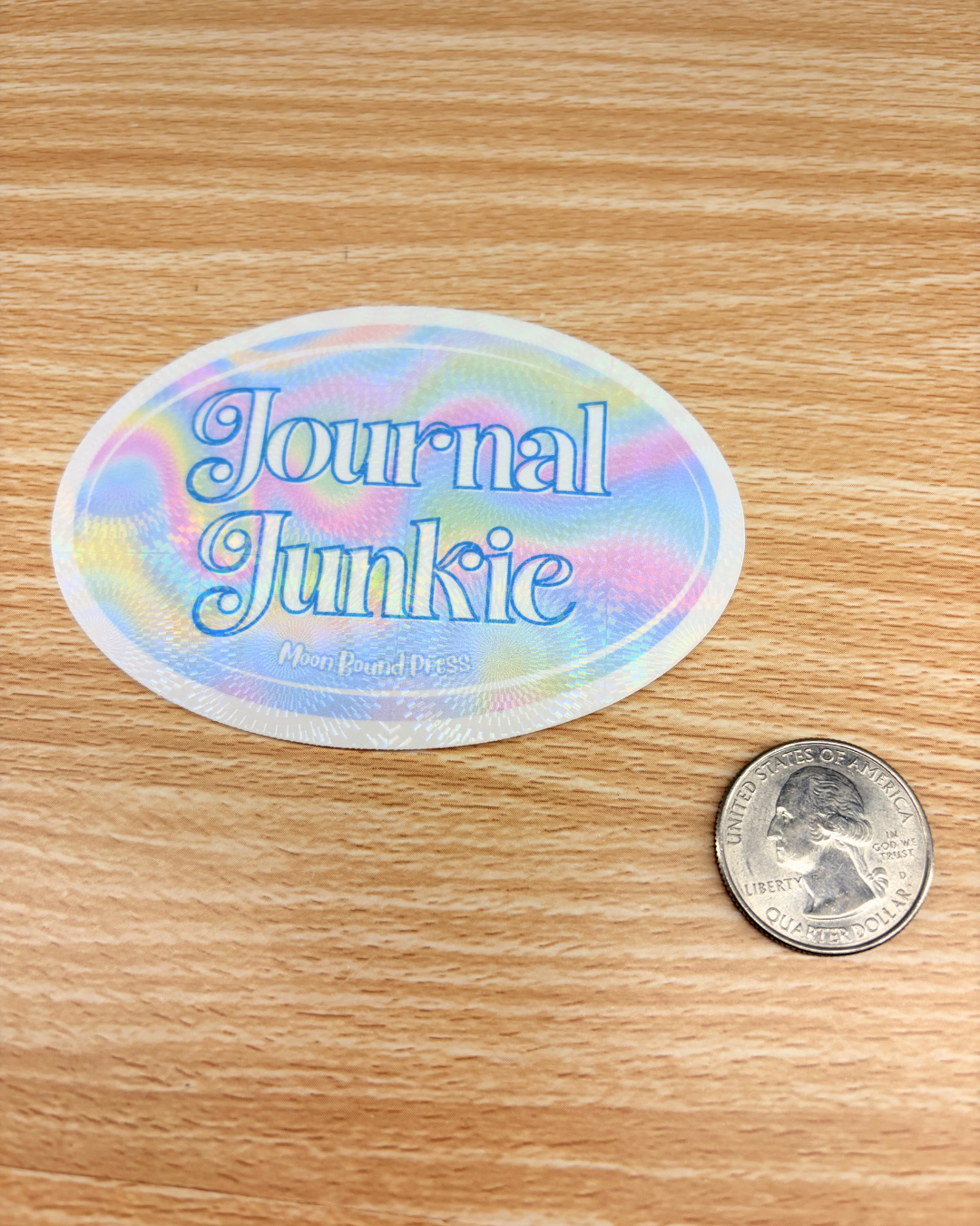 Journal Junkie Sticker