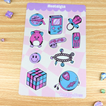 Nostalgia Sticker Sheet