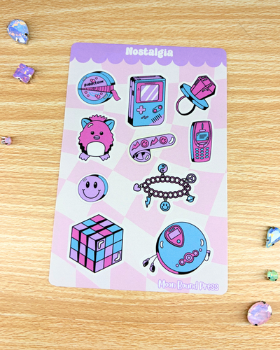 Nostalgia Sticker Sheet