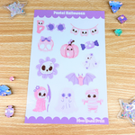 Pastel Halloween Sticker Sheet
