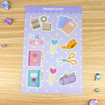 Planner Lover Sticker Sheet