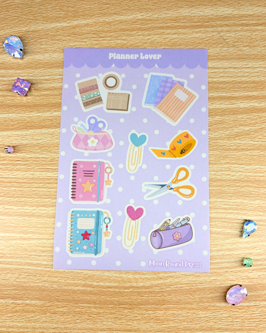Planner Lover Sticker Sheet
