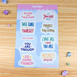 Self Care Sticker Sheet