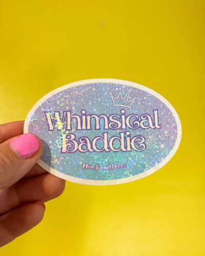 Whimsical Baddie Sticker