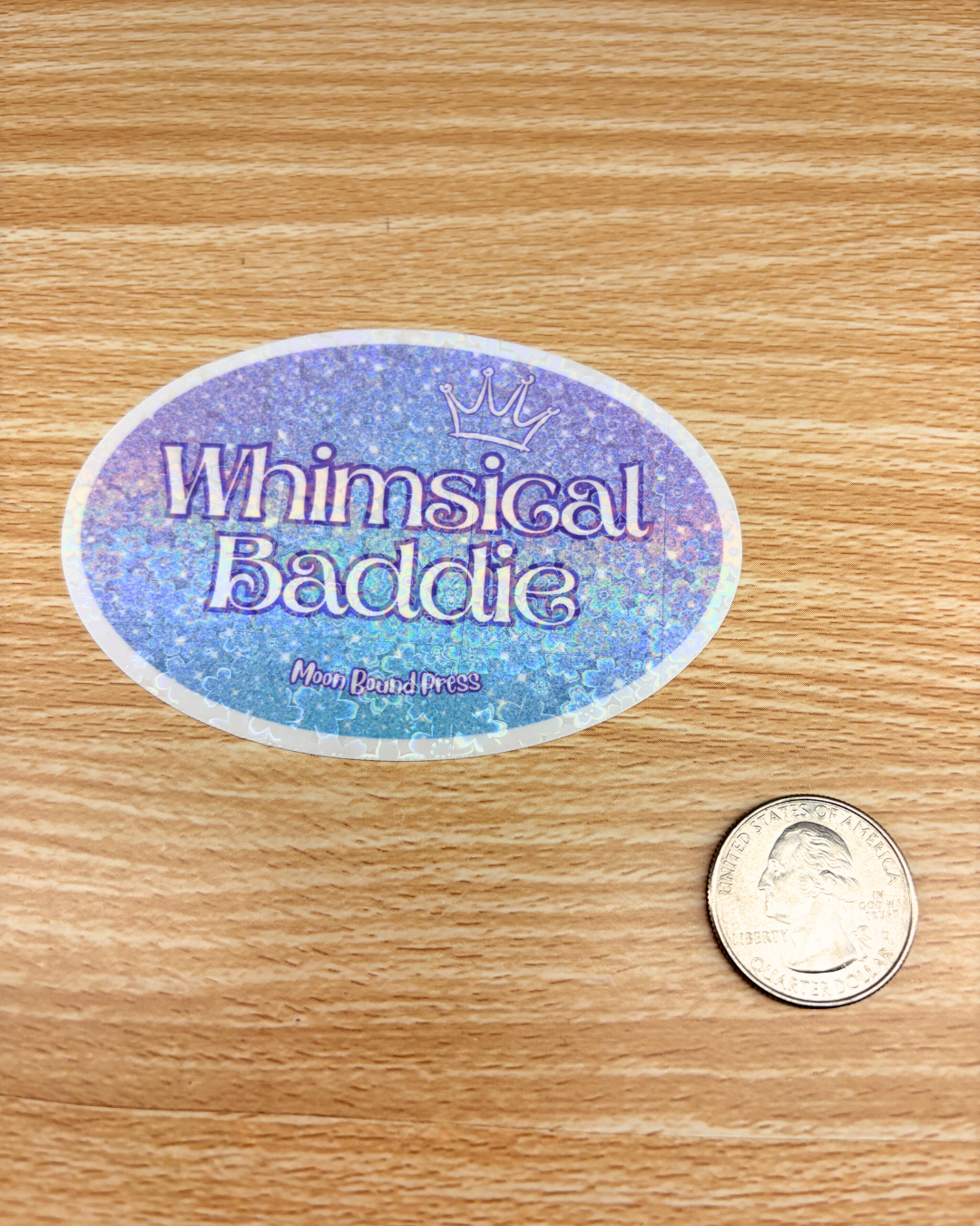 Whimsical Baddie Sticker